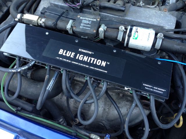 Blue Ignition test model for single ignition coils